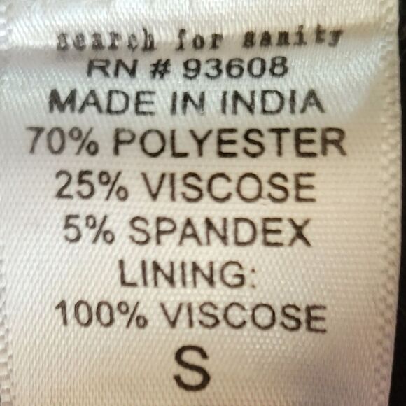 Search For Sanity Geometric Mini Skirt - Picture 6 of 6